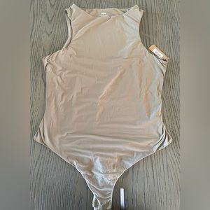 SKIMS Fits Everybody High Neck Bodysuit In Desert